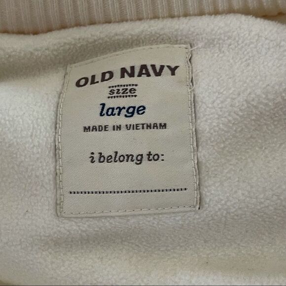 Old Navy Multicolored Puffer Zip Up Vest Sz Large - Picture 9 of 12